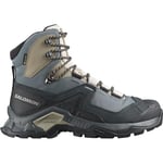 Salomon Quest Element Gore-Tex Chaussures Imperméables de Randonnée Trek pour Femme, Style sportif, Stabilité tout-terrain, Fonctionnalités outdoor indispensables, Ebony, 38 2/3