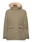 Adidas Performance Hooded Fur Parka Khaki Green