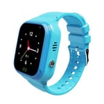 Enfants smartphone watch 4G waterproof bleu