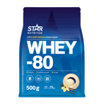 Whey-80, Vanilla, proteinpulver