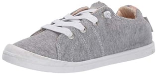 Roxy Femme Rory Chaussures Plates Basket, Gris cendré, 38 EU