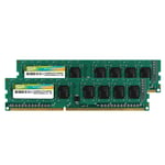 Silicon Power DDR3 16GB 2 x 8GB 1600MHz PC3 12800 240-Pin CL11 1.35V / 1.5V U...