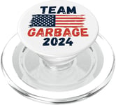 Trump We did It Team Garbage Trump Won Again Elections 2024 PopSockets PopGrip for MagSafe