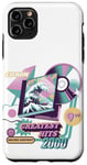 Coque pour iPhone 11 Pro Max Greatest Hits 2000 Great Wave Off Kanagawa Pun Art japonais