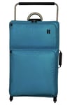 IT Luggage it World's Lightest Large 4 Wheel Soft Suitcase Blue