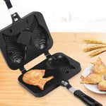 Non-stick for Taiyaki Fish-shaped Cake Pan Waffle Bread Home Food Cooking Maker