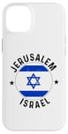 iPhone 14 Plus Jerusalem Israel Skyline Jewish Israeli Souvenir Women Men Case