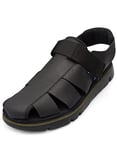 Camper Homme Oruga Sandal-K100285 Sandales Plates, Black, 41 EU