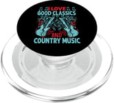 I Love Good Classics And Country Music - Concerts - Cowboys PopSockets PopGrip pour MagSafe