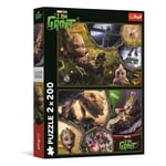 Trefl 2 en 1 : Marvel Guardians of The Galaxy, Je suis Groot-2 x 200 Pièces-Ensemble de Deux Puzzle pour Les Adolescents, 13315, Multicolor