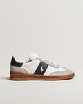 Polo Ralph Lauren Aera Leather/Suede Sneaker White/Grey