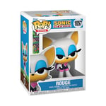 Funko Pop! Games: Sonic - Rogue The Bat - Rouge - Sonic The Hedgehog - Figurine en Vinyle à Collectionner - Idée de Cadeau - Produits Officiels - Jouets pour Les Enfants et Adultes - Video Games Fans