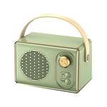 1 PCS Bluetooth Speaker Sound Stereo Portable  Travel Music Player Green V1O5