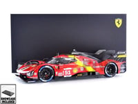 LOOKSMART 1/18 - FERRARI 499P HYPERCAR - WINNER LE MANS 2023 LS18LM035