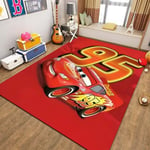 (Tyyli I-40x60cm (16x24in))Autot Lightning Mcqueen Matto Olohuoneeseen Lasten Makuuhuoneen Leikkimatto Sohva Ovimatto Lattiamatto Kodin sisustus Liukumaton Matto Lahja