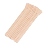 100Pcs Wooden Wax Spatula Depressor Disposable Facial Mask Hair Removal Cream