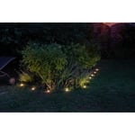 Guirlande solaire à planter 10 LED blanches - GALIX - 5m - 0,5W - 100 Lumens - 8h d'éclairage