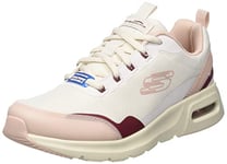 Skechers Women's 149945 LTPK Trainers, Light Pink Mesh/Burgundy Trim, 6.5 UK