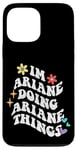 Coque pour iPhone 13 Pro Max Retro Groovy Im Ariane Doing Ariane Things Funny Mother's