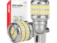 Led-Lampor Canbus T15 W16w 48Smd 4Smd 3014 3030 Vit 12V 24V Amio-04261