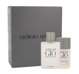 Giorgio Armani Acqua di Gio EDT miehelle 100 ml + stick-deodorantti 75 ml