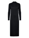 Esprit Casual Women Dresses Flat Knitted Kneelength Svart