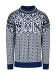 Dale of Norway 1994 Masculine Sweater ullgenser herre Indigo Mustard Bottlegreen 95891 CO4 L 2023