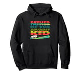 Nerf Birthday Father Of The Birthday Kid Flying Dart Logo Sweat à Capuche