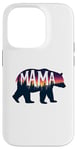 iPhone 14 Pro MAMA BEAR Women Scenic Christmas Pajama Family Mom Gift Case