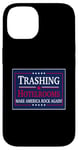 Coque pour iPhone 14 Des chambres d'hôtel amusantes et saccadées font de l'America Rock Music Band un graphique