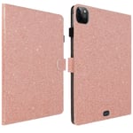 Étui Paillettes Support Rose gold pour iPad Pro 11 et Air 2022, 2020