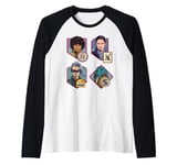 Star Wars Skeleton Crew Wim Fern KB and Neel Patches Disney+ Raglan Baseball Tee