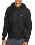 Champion LIFE Men's Reverse Weave Pullover Hoodie, Black-Gf68, L