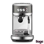 Sage Bambino plus Pump Espresso Coffee Machine in Black Stainless Steel, SES500B