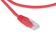 cat5e patch cable RJ45 0.5m Red Ethernet Cable/Patch Leads - Booted