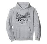 Kotor The Pearl Of The Mediterranean Montenegro Budva Bay Pullover Hoodie