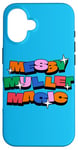 Coque pour iPhone 16 Messy Mullet Magic pour la génération Z moderne et la génération Y