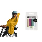 Rainette IMP-Jau Imperméable Bébé Unisexe, Jaune Moutarde, Unique & | Réflecteurs pour Roues de vélo | Multicolore | Réflexion à 360° | 12 pièces, 8 cm