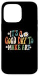 Coque pour iPhone 14 Pro Max Art Teacher Design First Day of School , Back to School