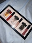 Estee Lauder Modern Muse Perfume Miniature Sprays + Lip Gloss 6 Piece Gift Set