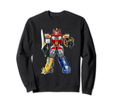 Power Rangers Megazord Deco Rétro Megabot Defender Vintage Sweatshirt