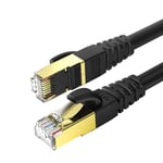 KASIMO CAT 8 Ethernet Cable 10M Round Network Internet Ethernet LAN Cable,High