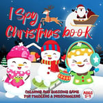 I Spy Christmas Book Coloring and Guessing Game for Toodlers & Preschoolers a...