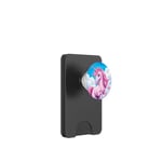 Pink Unicorn with Clouds and a Bright Rainbow PopSockets PopWallet for MagSafe