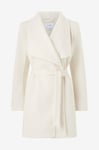 Vila - Kappa viCooley Collar Belt Coat - Beige