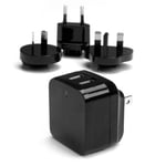 STARTECH Dual Port USB Wall Charger 17W/3.4A