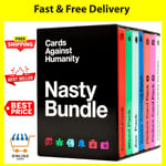 Cards against Humanity: Nasty Bundle • 6 Themed Packs + 10 New Cards