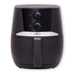 Black+Decker Air Fryer 4-in-1 Oven, 4.3L Manual Black, 30 MINUTE TIMER WITH AUTO