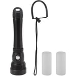 Eosnow - Lampe de plongée 4000lm IPX8 étanche 100 mètres de profondeur de plongée lampe de poche sous-marine pour aventure de traversée de grotte