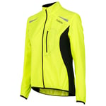 Fusion S1 Run Jacket Women Gul XL - Fri frakt